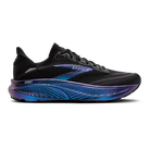 Brooks Ghost 18 Moonlight men's running shoe in Black/Silver/Chameleon, lateral view