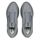 Brooks Ghost Amp men's running shoes in Primer/Ebony/Oyster, top view
