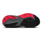 Brooks Ghost Amp men's running shoe in Primer Grey/Fiery Coral/Ebony, outsole view