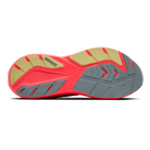 Brooks Ghost Amp men's running shoe in Flame/Slate/Yellow, outsole view