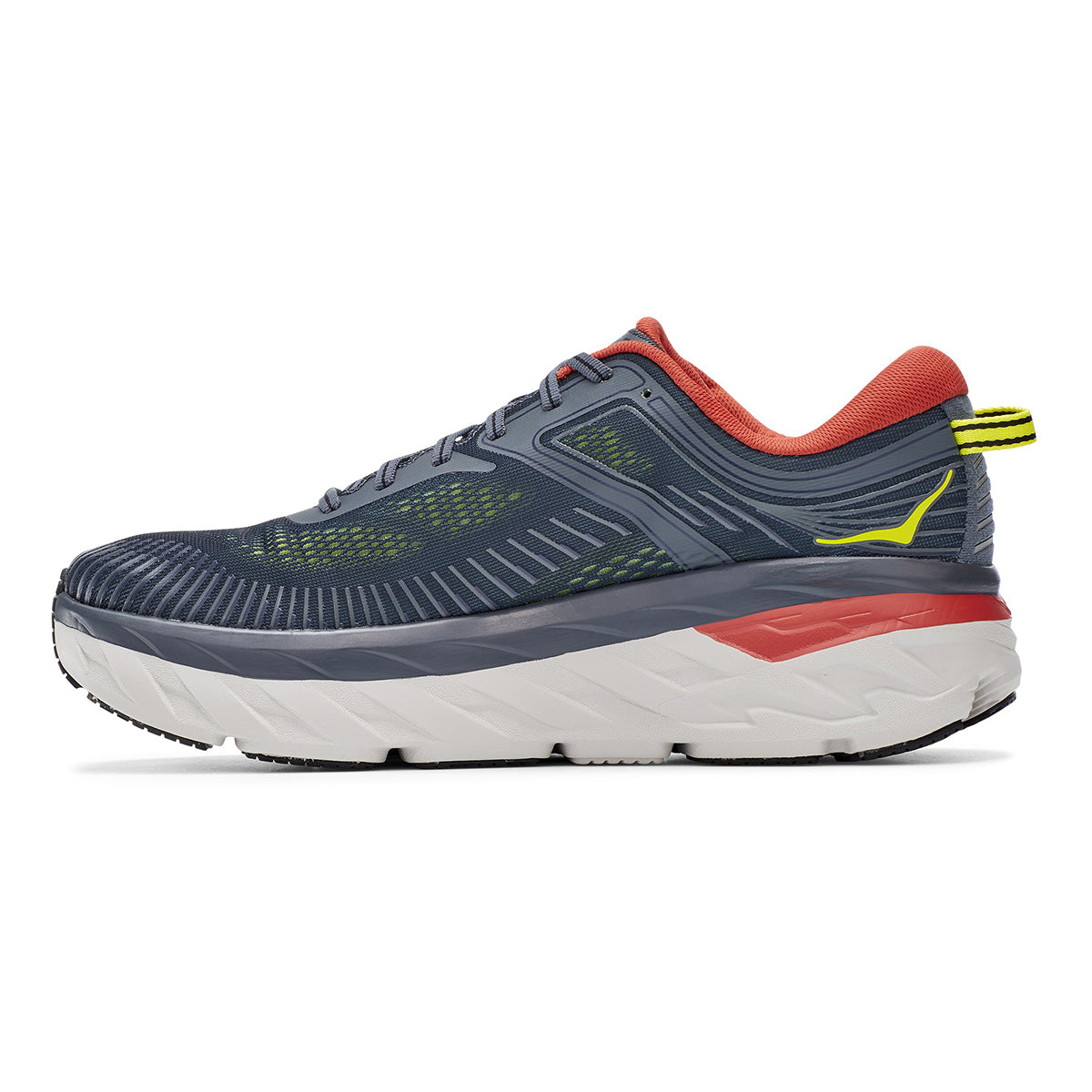 Hoka Bondi 7 - Turbulence - Chili
