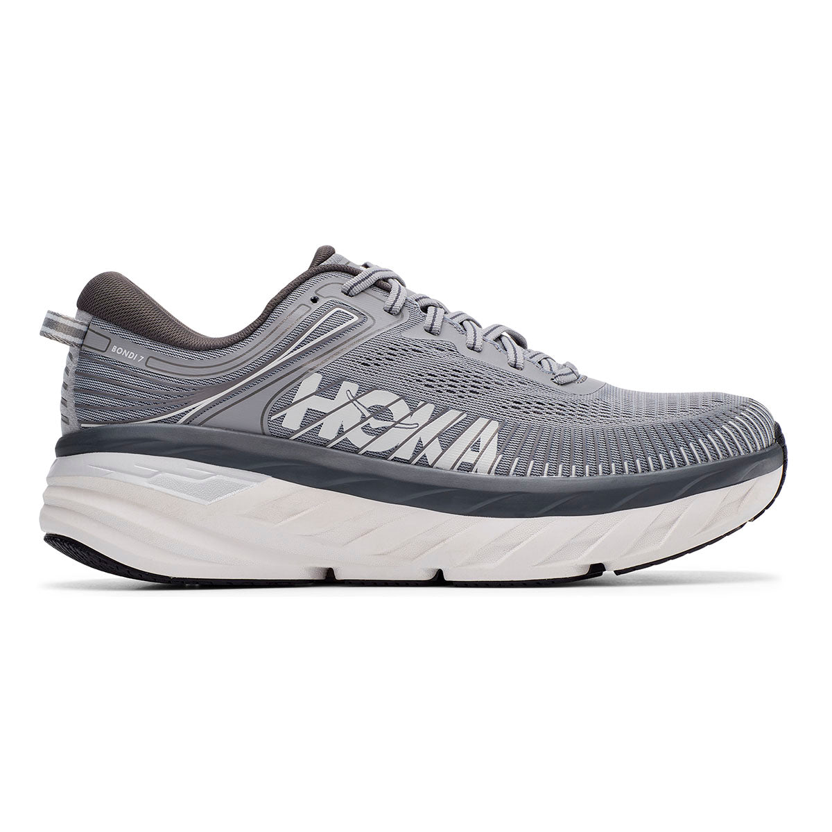 Hoka Bondi 7 - Wild Dove - Dark Shadow
