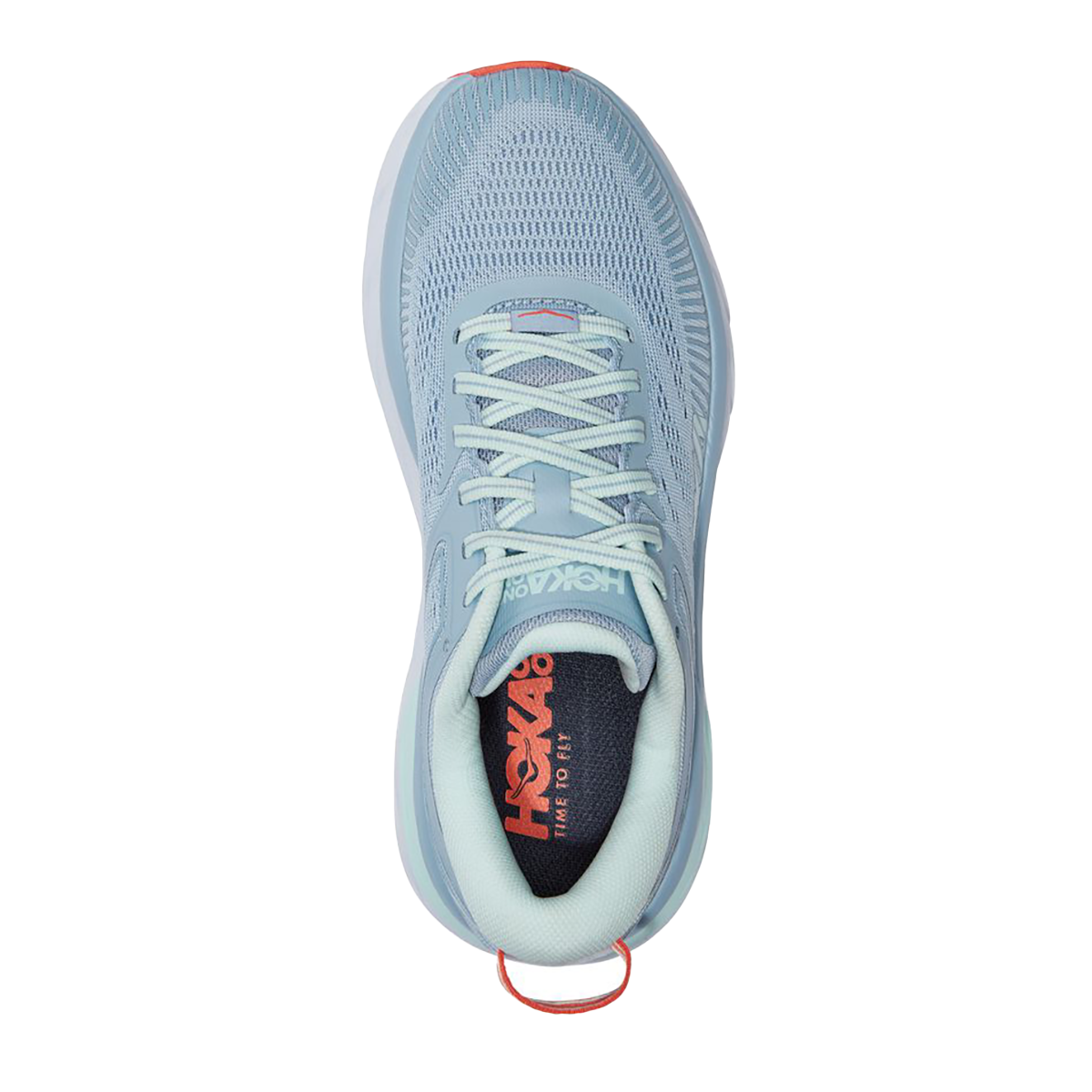 Hoka Bondi 7 - Blue Fog - Blue Glass