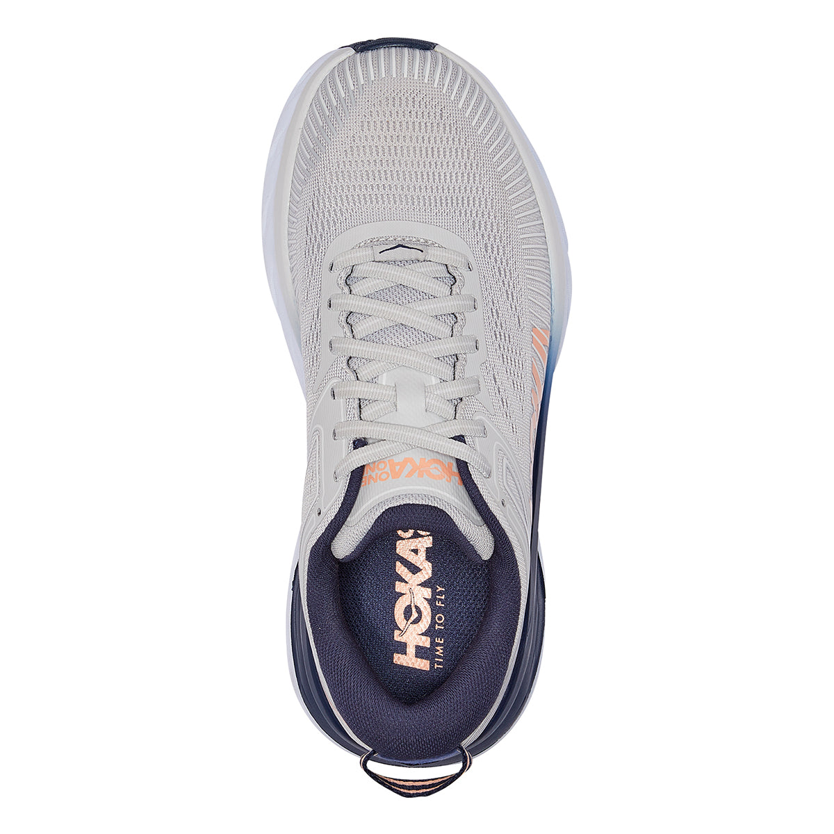 Hoka Bondi 7 - Lunar Rock - Black Iris