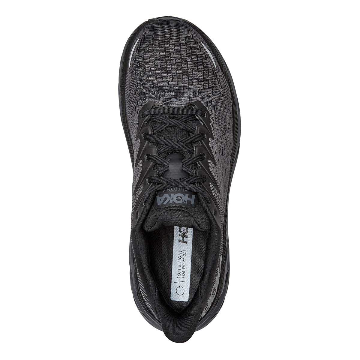 Hoka Clifton 8 - Black - Black