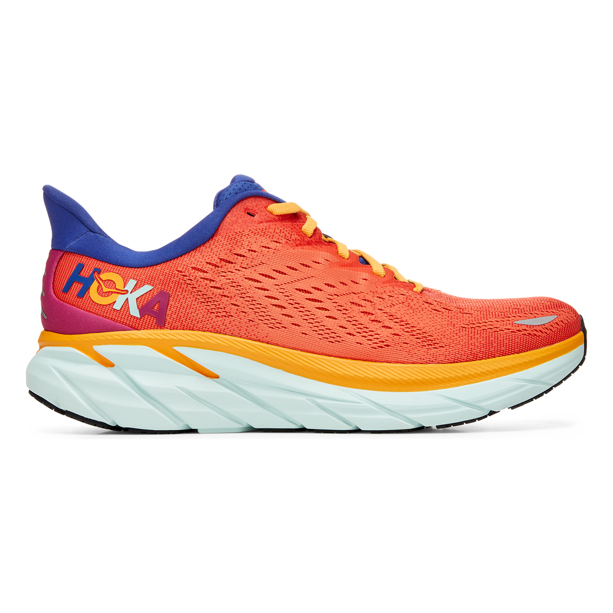 Hoka Clifton 8 - Fiesta - Bluing