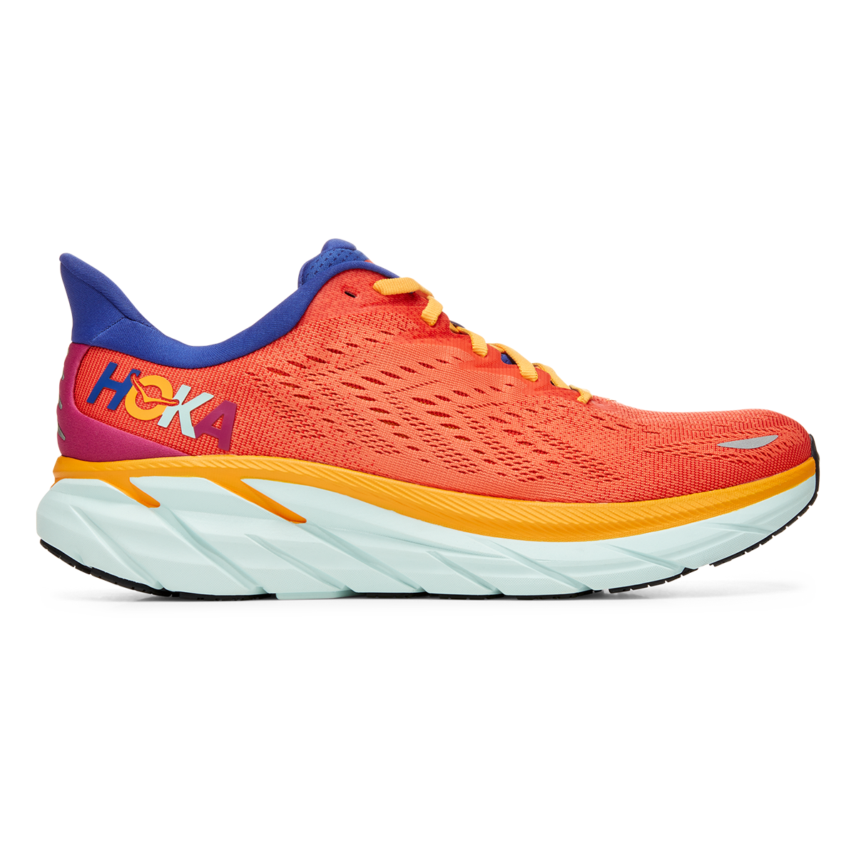 Hoka Clifton 8 - Fiesta - Bluing