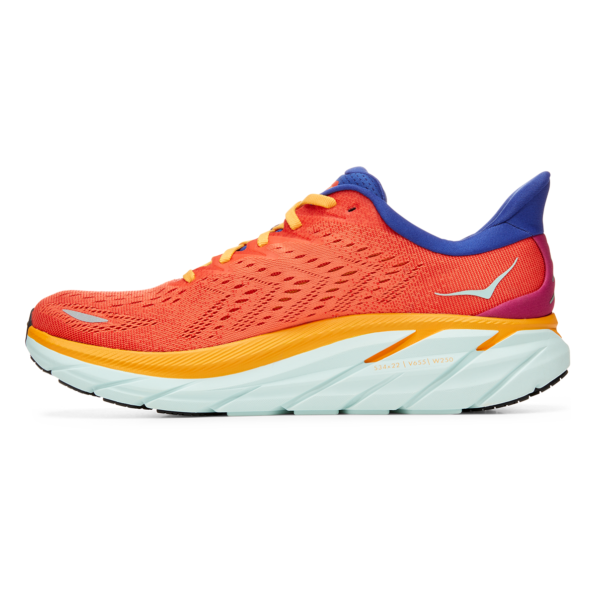Hoka Clifton 8 - Fiesta - Bluing