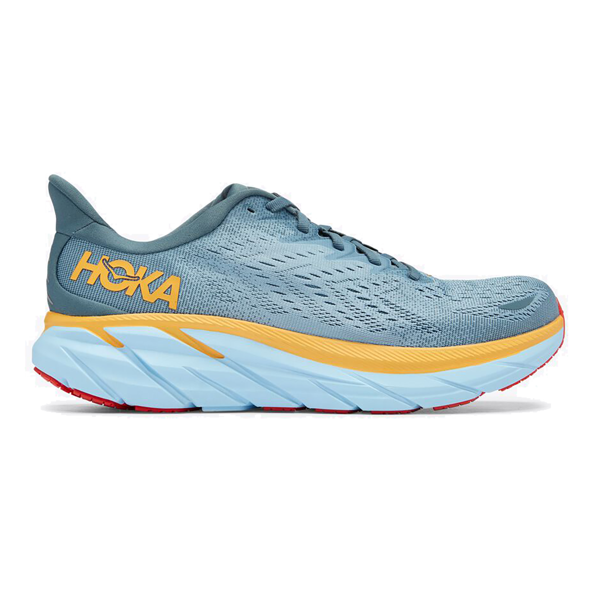 Hoka Clifton 8 - Goblin Blue - Mountain Spring