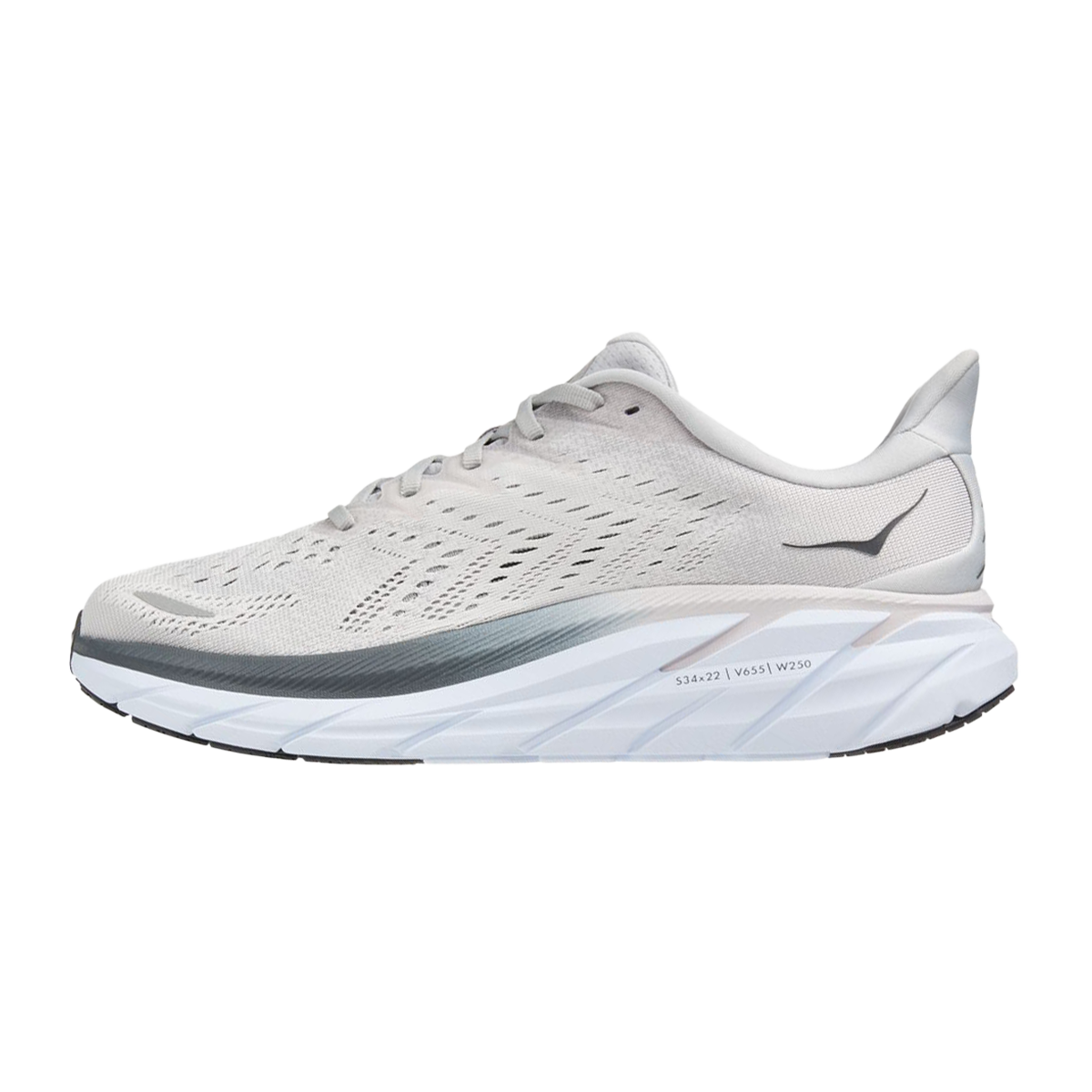 Hoka Clifton 8 - Lunar Rock - Nimbus Cloud