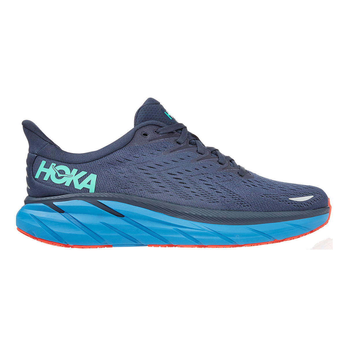 Hoka Clifton 8 - Outer Space - Vallarta Blue