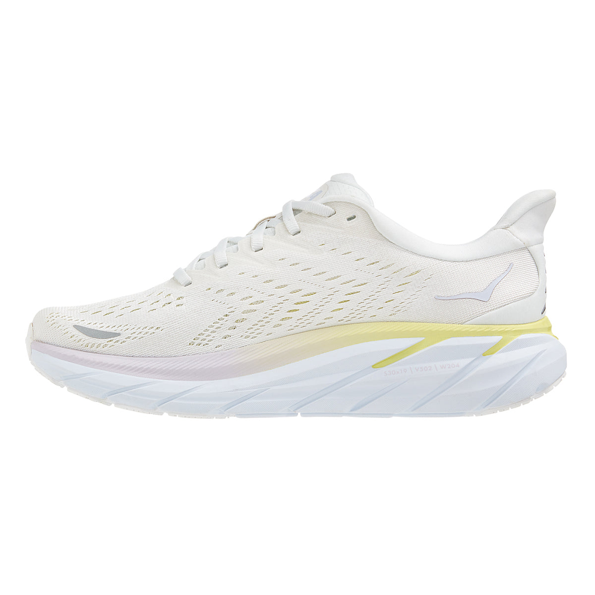 Hoka Clifton 8 - Blanc De Blanc - Bright White