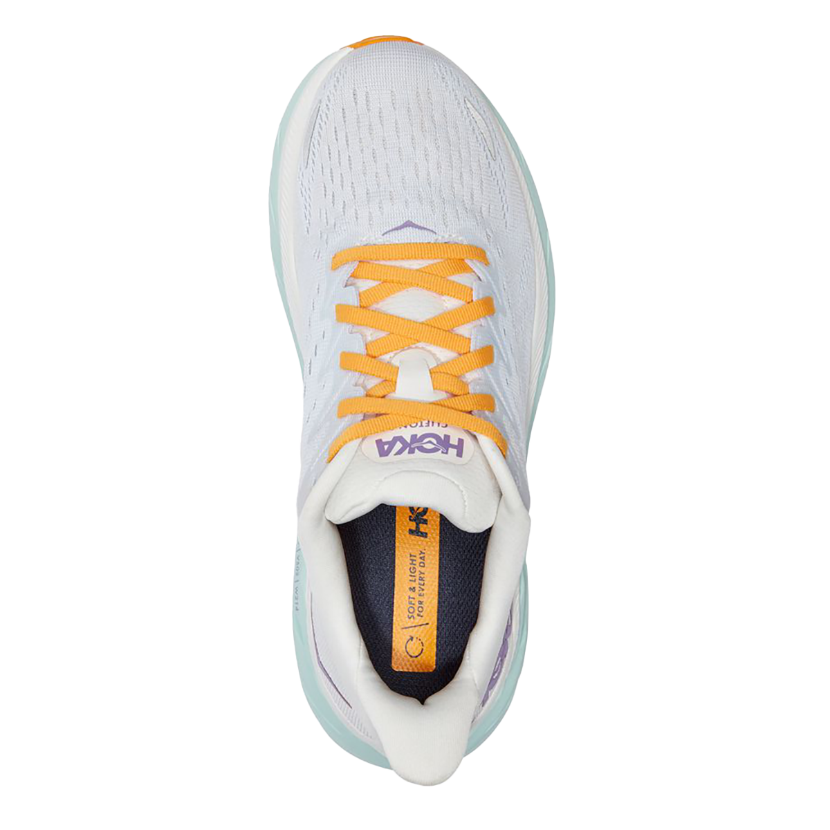 Hoka Clifton 8 - Blanc de Blanc - White