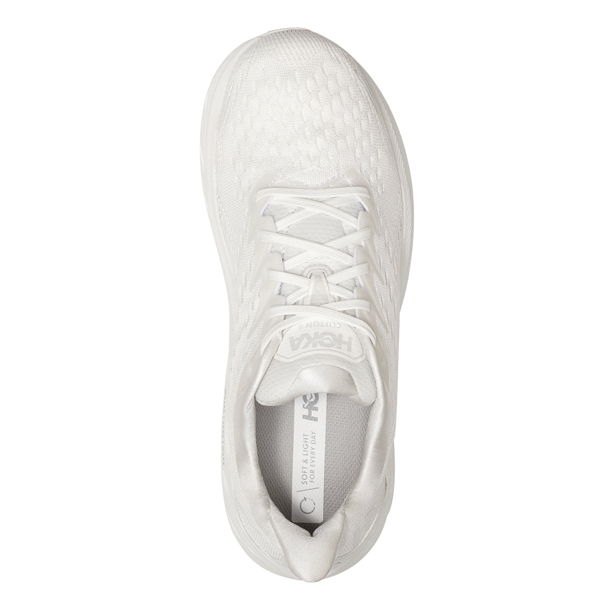 Hoka Clifton 8 - White - White