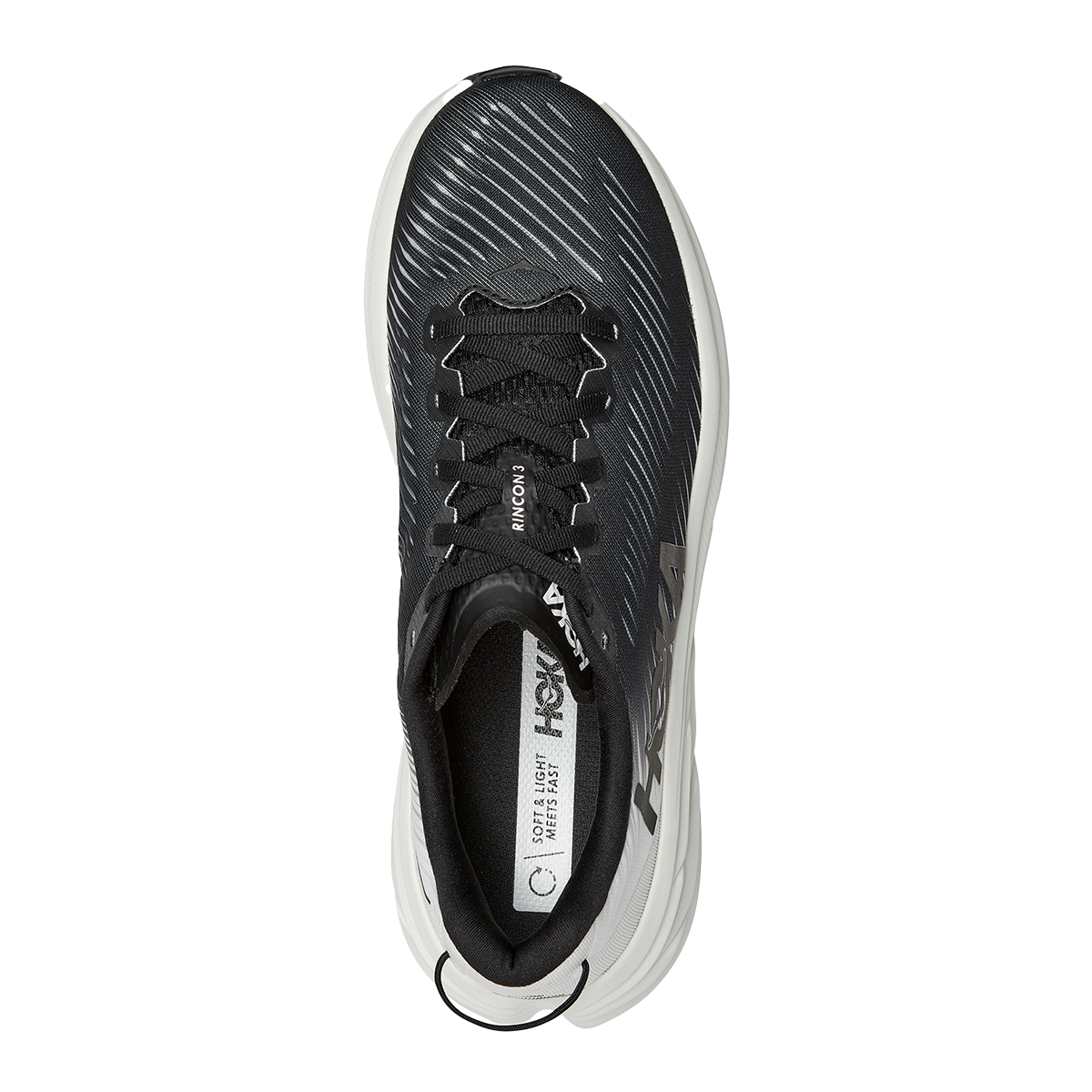 Hoka Rincon 3 - Black - White