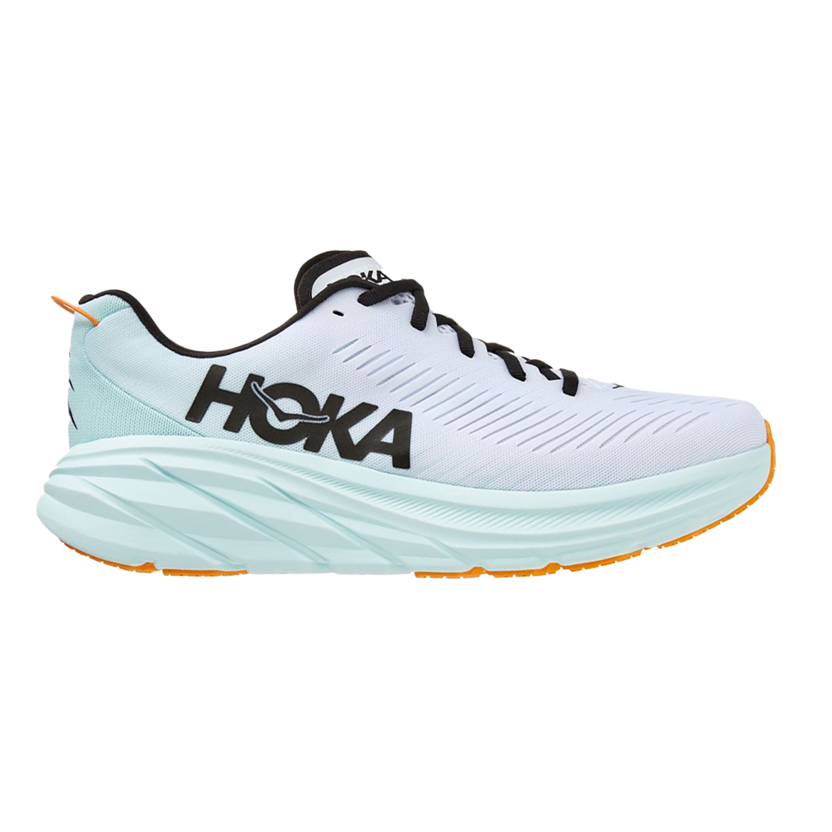 Hoka Rincon 3 - White - Blue Glass