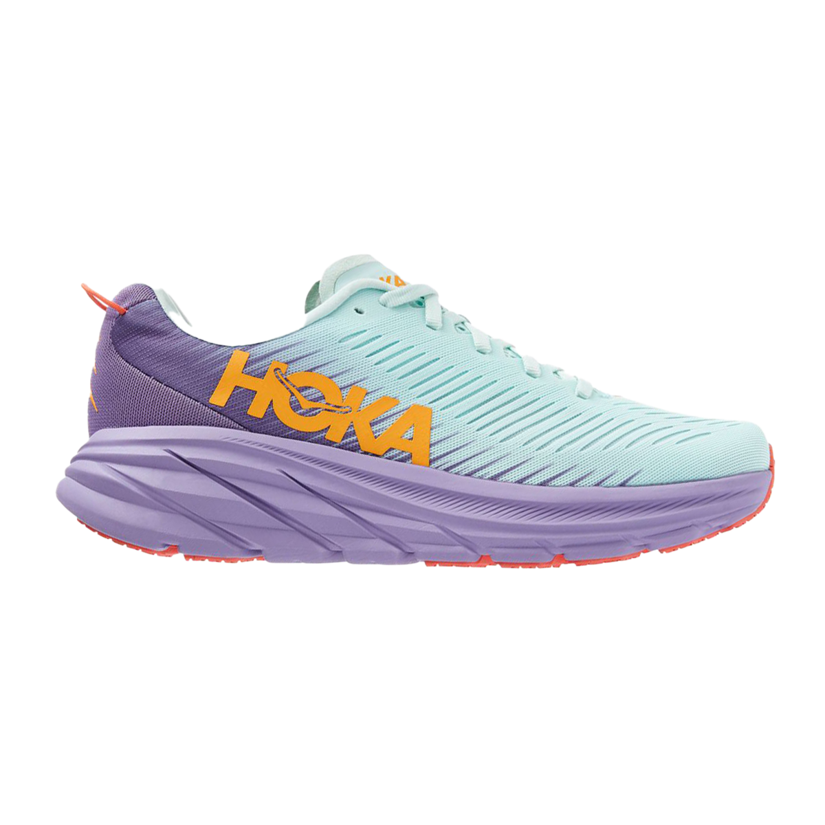 Hoka Rincon 3 - Blue Glass - Chalk Violet