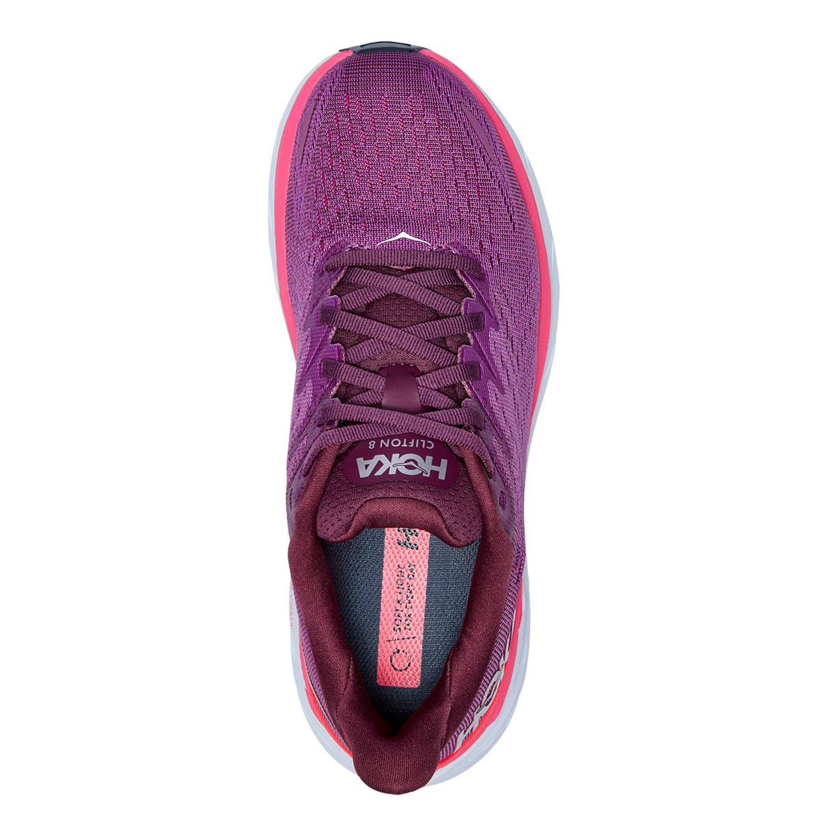 Hoka Clifton 8 - Grape Wine - Beautyberry
