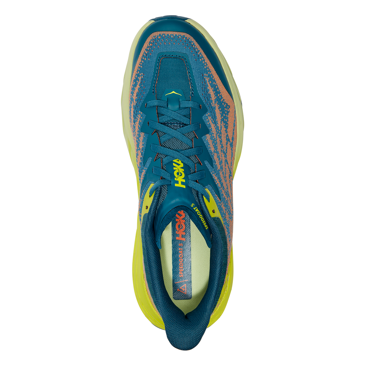 Hoka Speedgoat 5 - Blue Coral - Evening Primrose