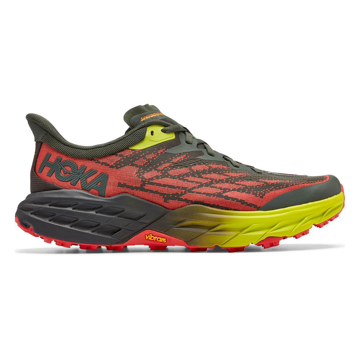 Hoka Speedgoat 5 - Thyme - Fiesta
