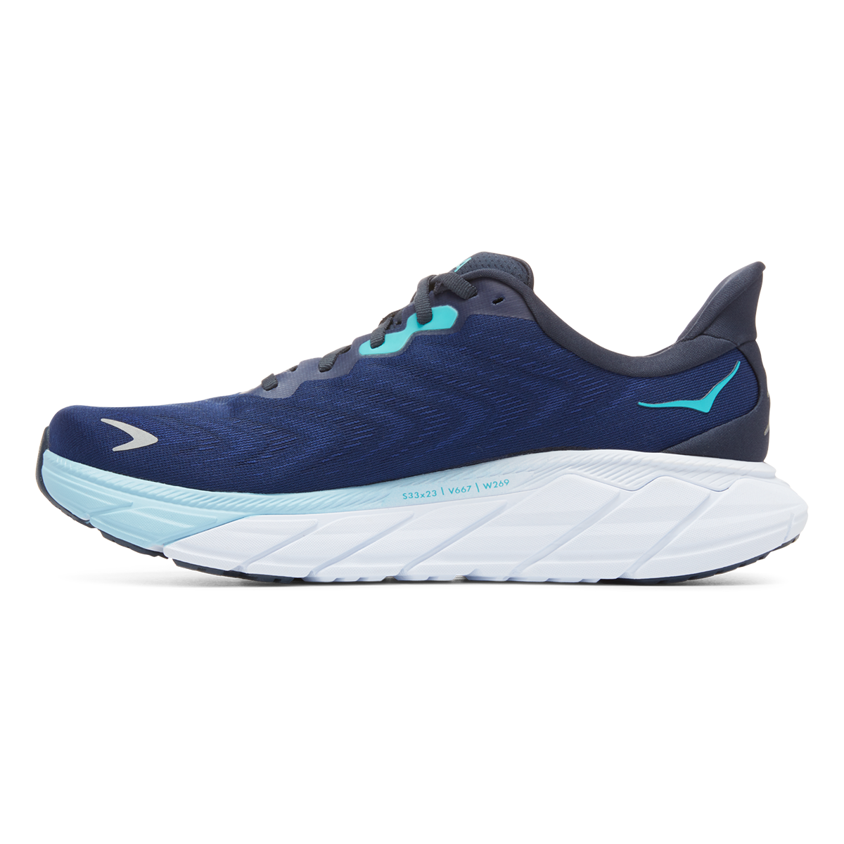 Hoka Arahi 6 - Outer Space - Bellwether Blue