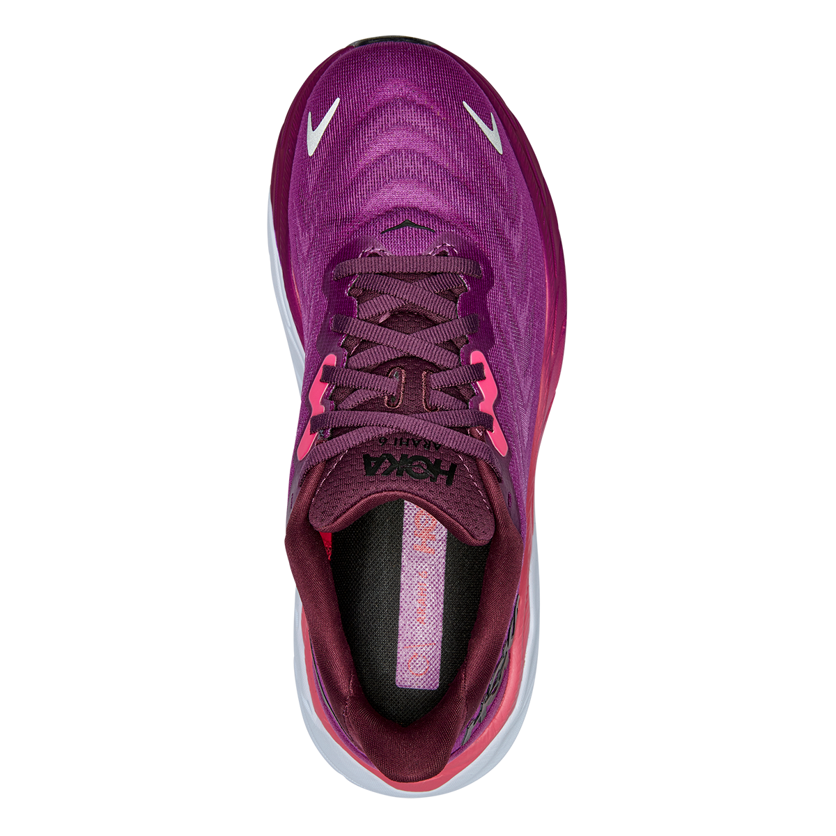 Hoka Arahi 6 - Grape Wine - Beautyberry