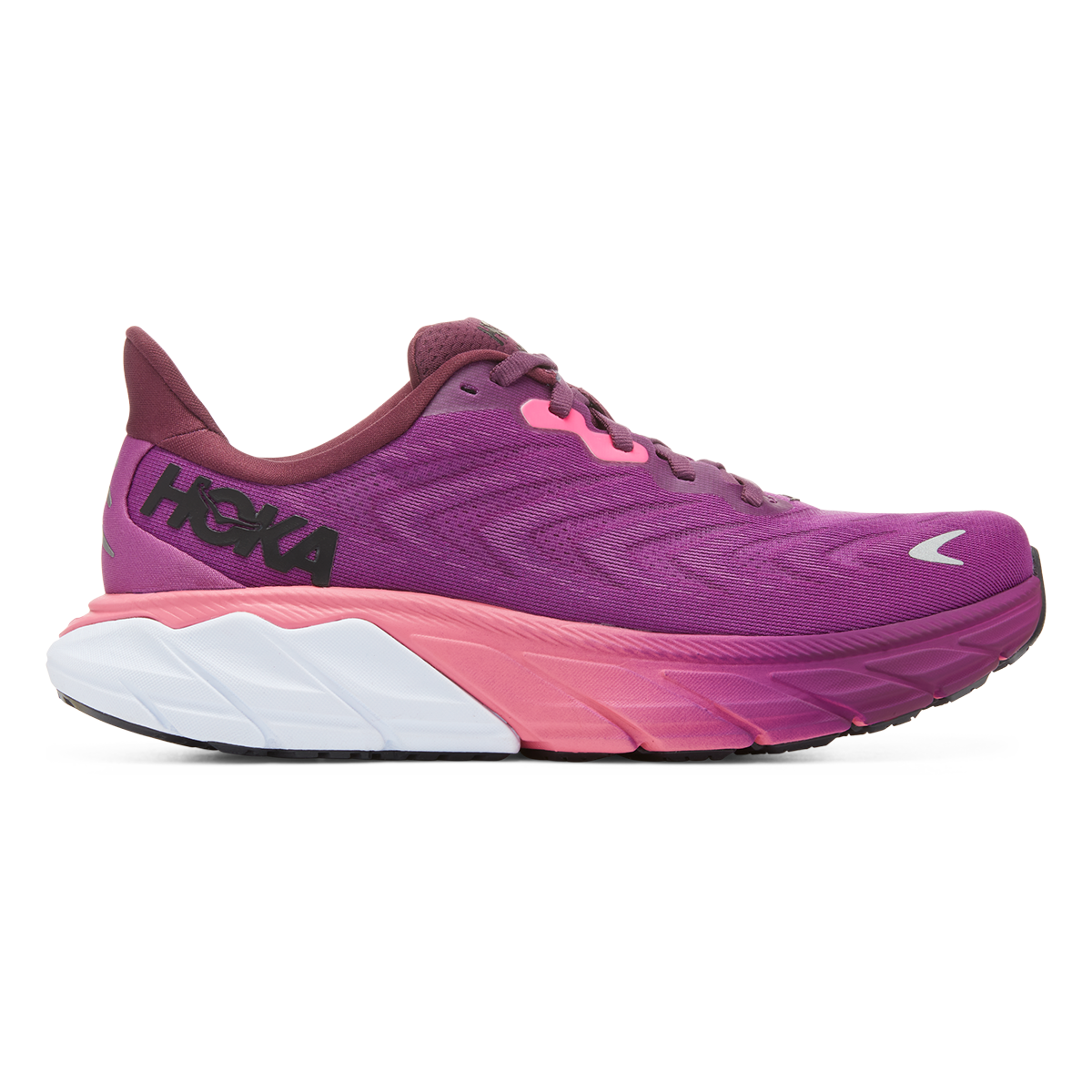 Hoka Arahi 6 - Grape Wine - Beautyberry