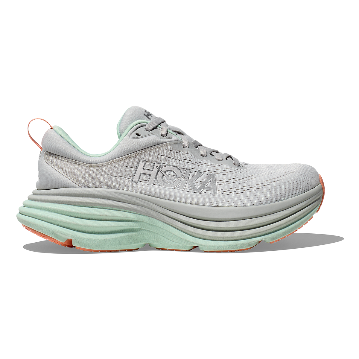 Hoka Bondi 8 - Stardust - Aqua Breeze
