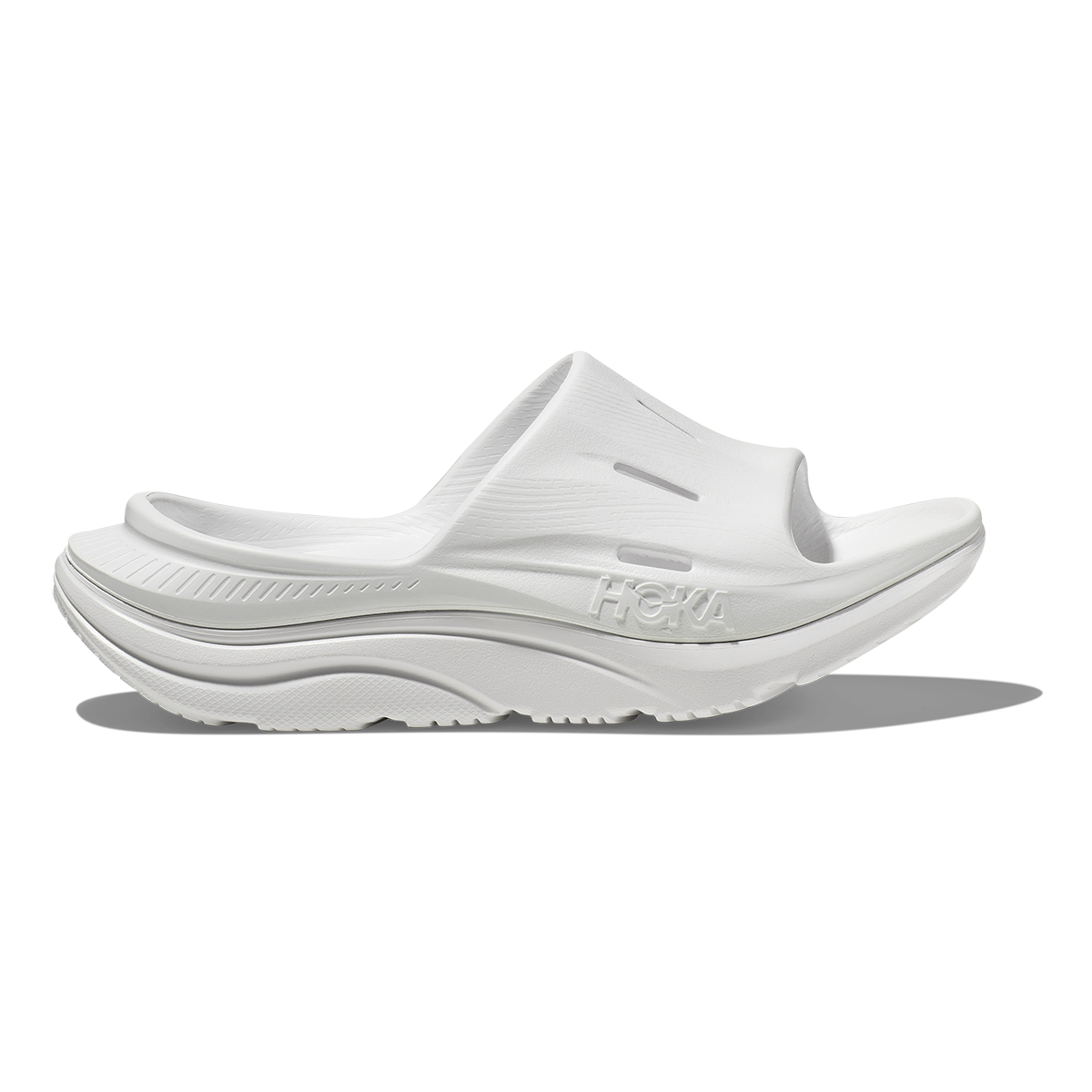 Hoka Ora Recovery Slide 3 - White - White