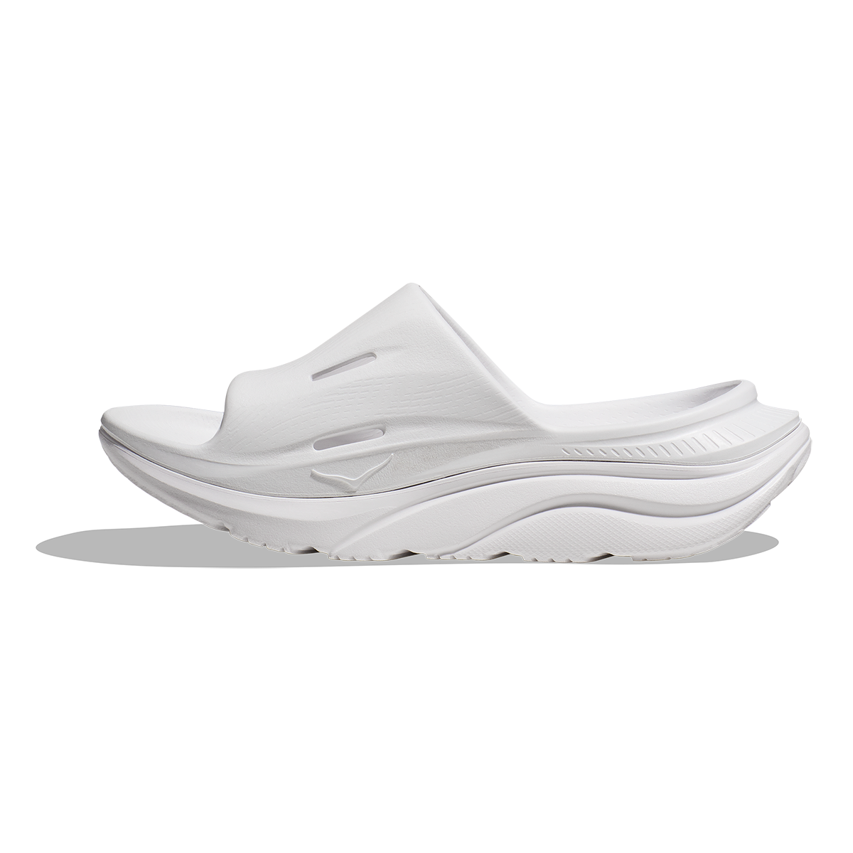 Hoka Ora Recovery Slide 3 - White - White