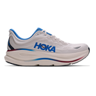 HOKA Bondi 9 men's running shoes in Grout/Varsity Navy, lateral view