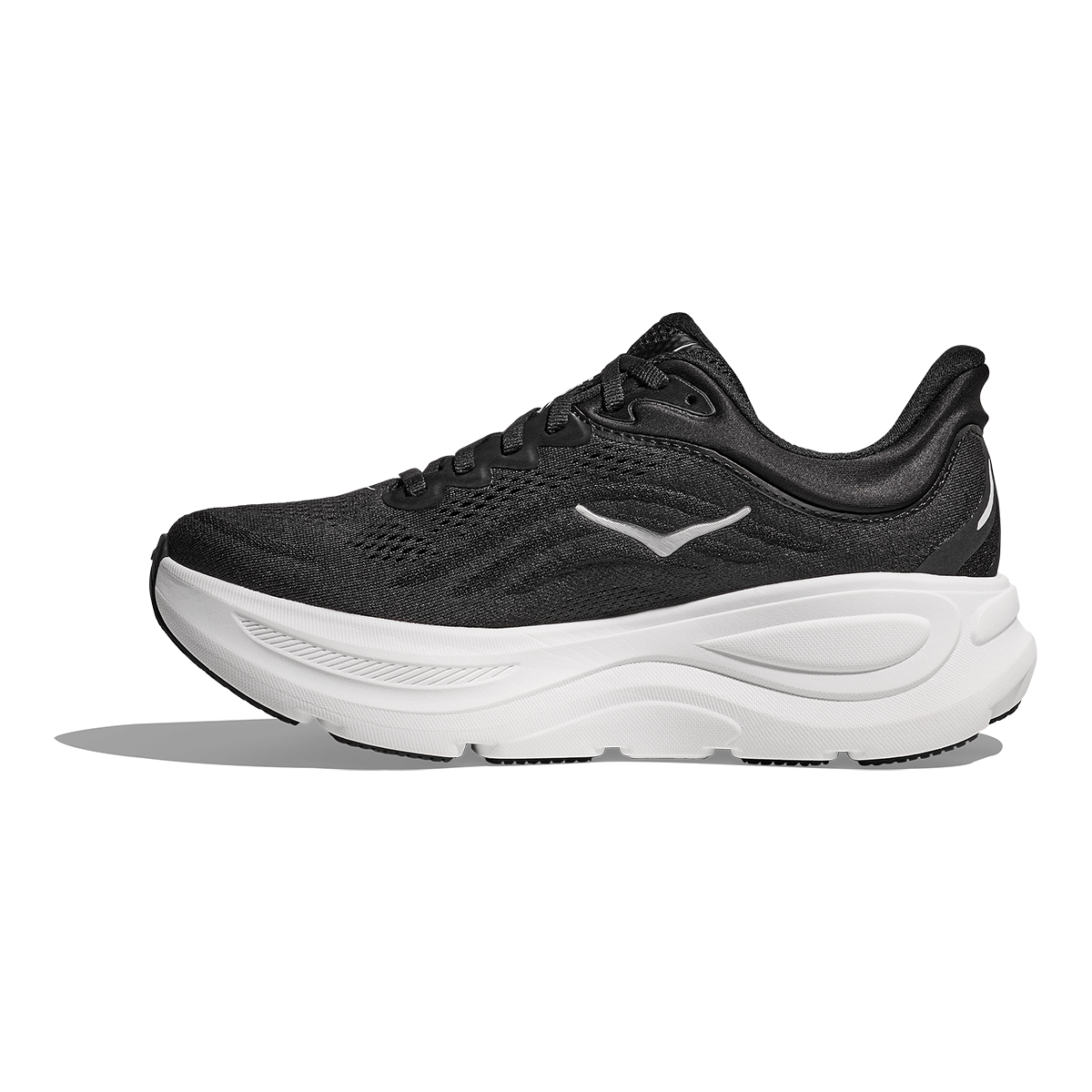 hoka black and white