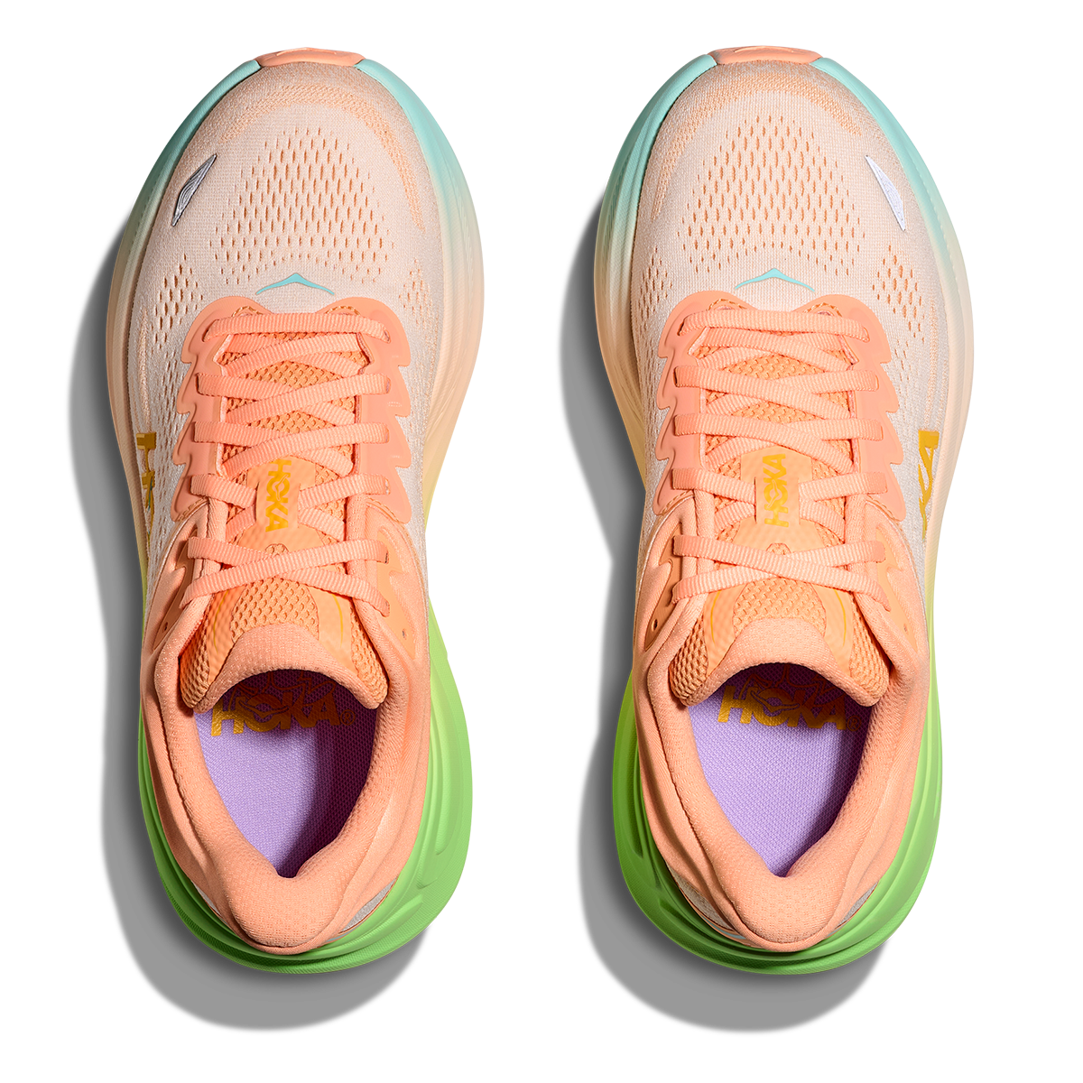 Hoka Bondi 9 Frost - Pale Tangerine
