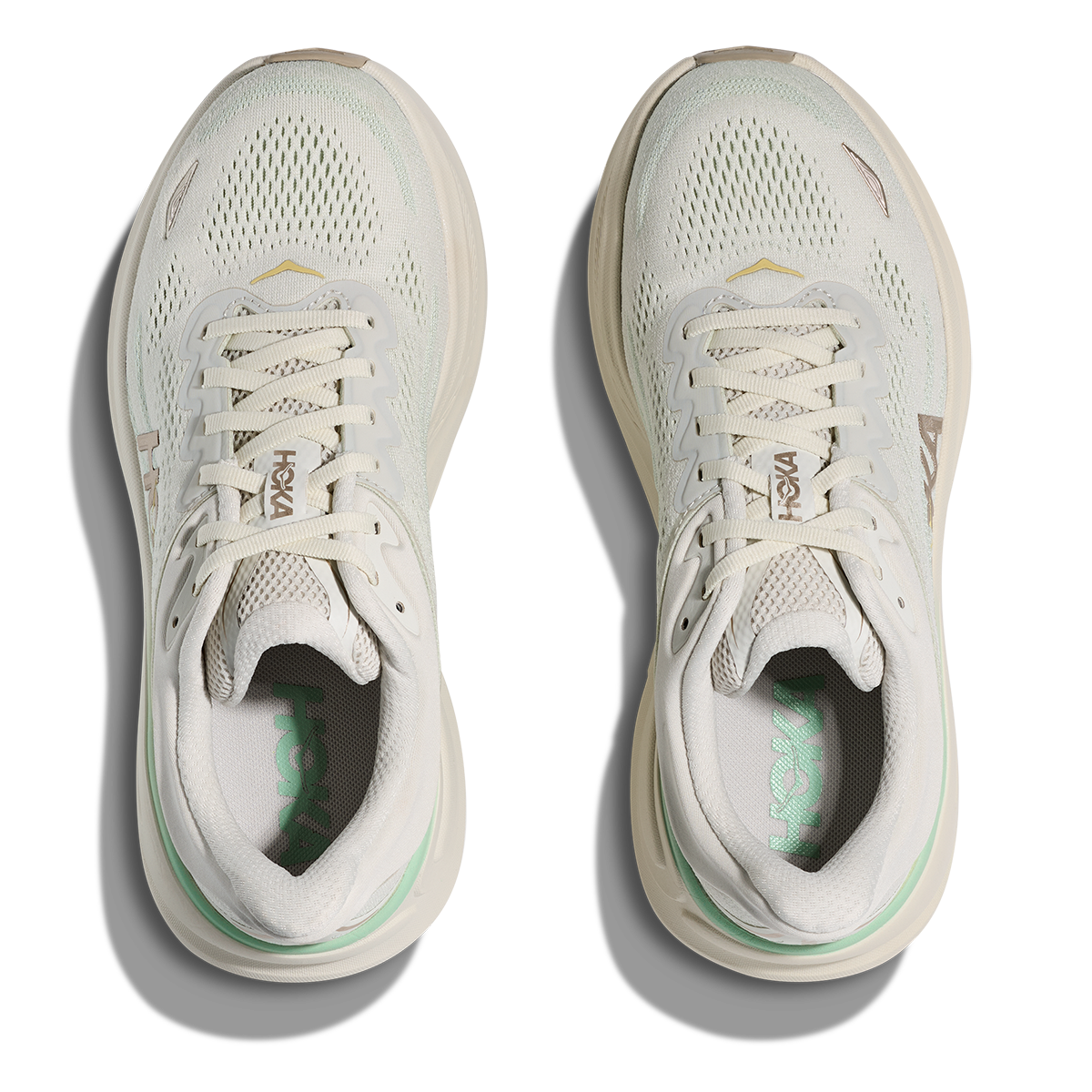 Hoka Bondi 9 Truffle Salt - Sea Glass