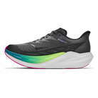 HOKA Rocket X 3 unisex racing shoe in Black/Neon Nebula, medial view