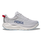 HOKA Gaviota 6 women's max cushion running shoes in Cosmic Grey/Stardust, lateral view