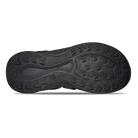 Teva Aventrail R2T men's adventure sandal in Black/Black, outsole view
