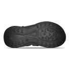 Teva Aventrail R2T women's adventure sandal in Black/Black, outsole view