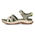 Teva Tirra Sport women's sandals in Seagrass Multi, medial view