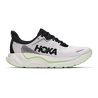 HOKA Arahi 9 men's stability running shoe in Frost/Black, lateral view