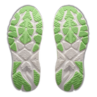 HOKA Arahi 9 men's stability running shoe in Frost/Black, outsole view