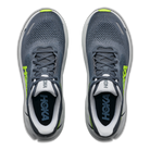 HOKA Arahi 9 men's stability running shoe in Gravity Grey/Crater Grey, top view