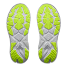 HOKA Arahi 9 men's stability running shoe in Gravity Grey/Crater Grey, outsole view