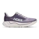 HOKA Arahi 9 women's stability running shoe in Purple Fog/Mellow Lilac, lateral view