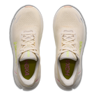 HOKA Arahi 9 women's stability running shoe in Vintage Yellow/Alabaster, top view
