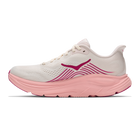 HOKA Clifton 11 women's running shoes in Rose Cream/Dewy Pink, medial view