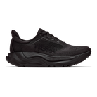 HOKA Arahi 9 women's stability running shoe in Black/Black, lateral view