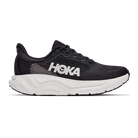 HOKA Arahi 9 women's stability running shoe in Black/White, lateral view