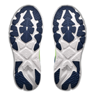 HOKA Arahi 9 men's stability running shoes in Virtual Blue/Soft Cobalt, outsole view