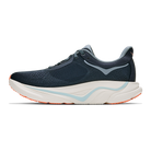 HOKA Arahi 9 women's stability running shoe in Varsity Navy/Faded Navy, medial view